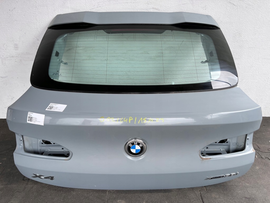 фото №1, Крышка багажника задняя задняя багажника bmw x4 g02 цвет c4p