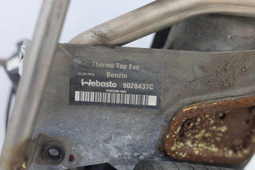 фото №6, Webasto обогреватель стояночный bmw f10 f11 9330618 бензин