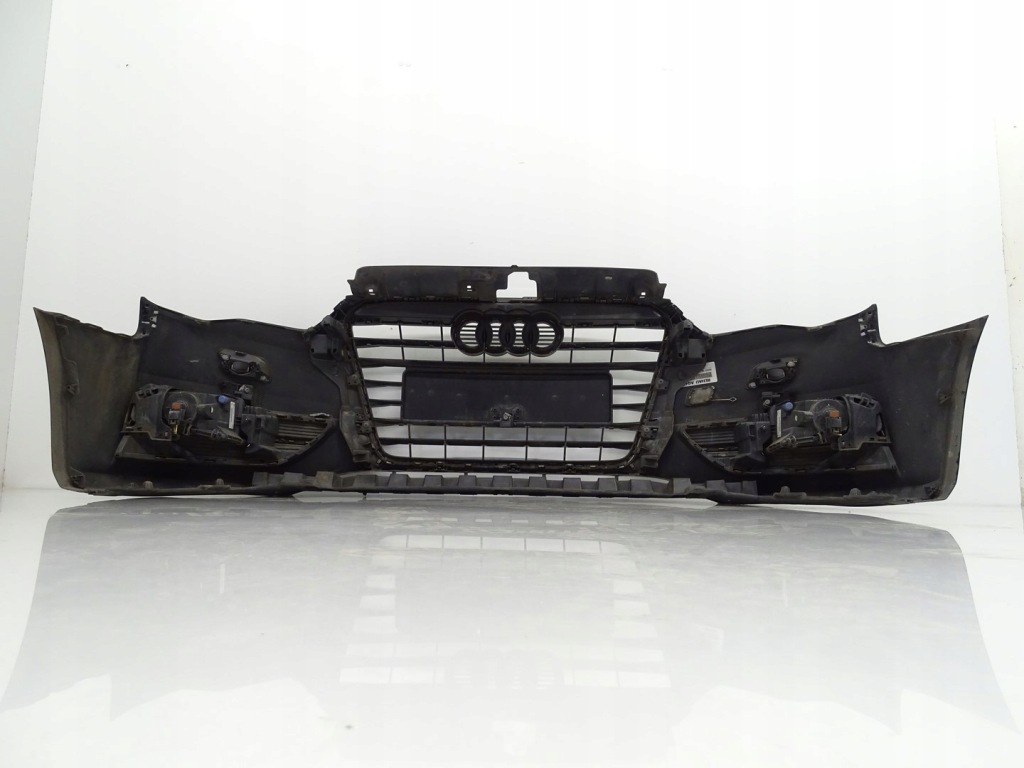 Комплект  бампер перед передний pod омыватель audi a3 8v 3d / 5d чёрный ly9b с Разборки