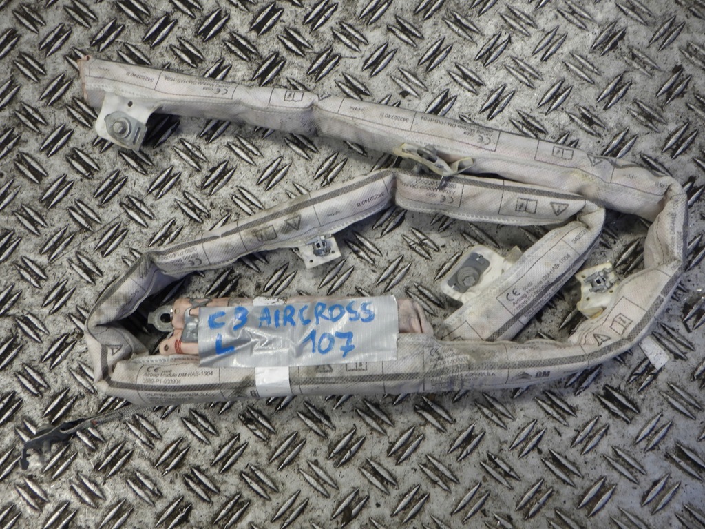 фото №1, Citroen c3 aircross шторка безопасности air bag левая