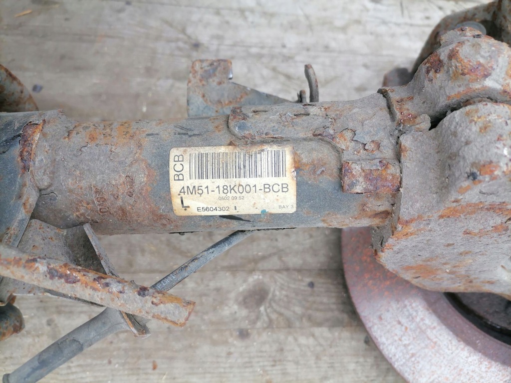 фото №6, Поворотный кулак передняя ford focus 2 c max