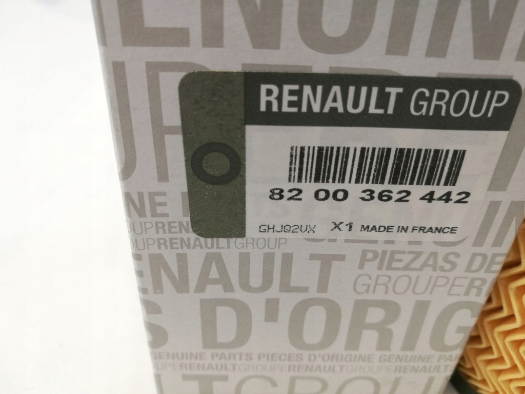 фото №2, Фільтр оливи renault laguna iii master ii 2.0 dci 3.0 dci 8200362442 orygina