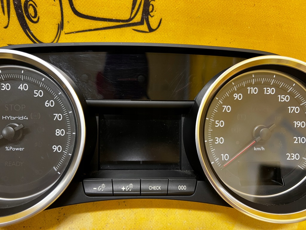 фото №5, Счетчик приборы экран peugeot 508 i lift гибрид
