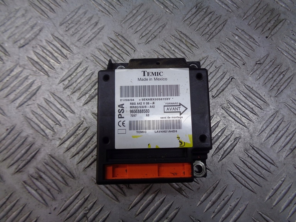 фото №1, Модуль подушка безопасности citroen c3 9656888580