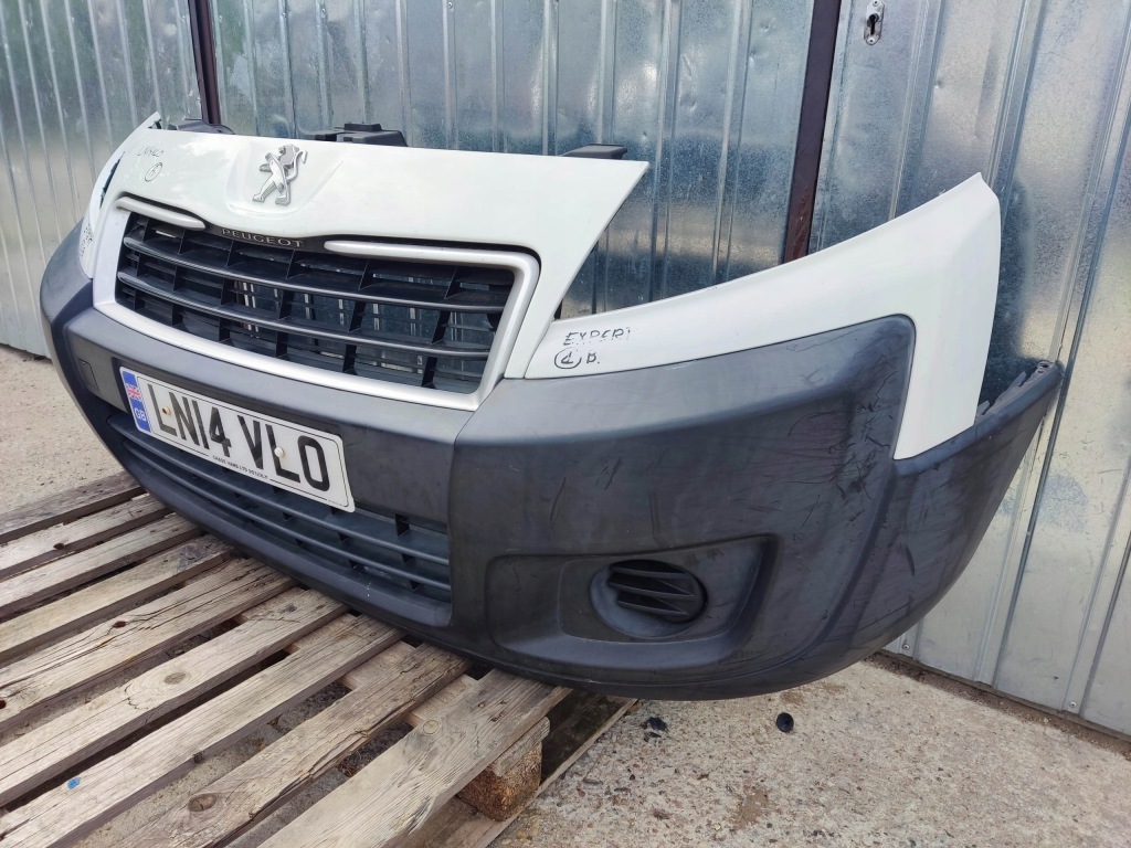 фото №5, Бампер решётка радиатора перед передний peugeot expert ii lift 2012-2016 цвет ewpa