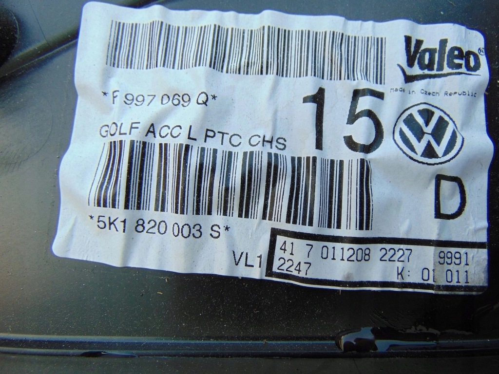 фото №14, Отопитель кондиционера vw golf vi europa