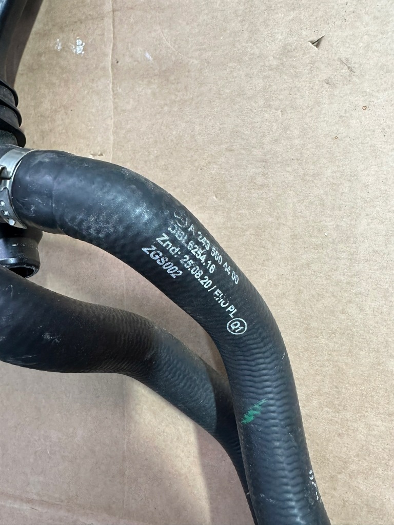 Шланг рідина охолоджуючий, трубка води mercedes eqa w243, h243 Зі Шроту