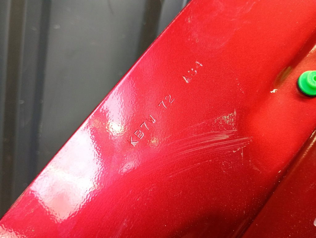 фото №12, Kb7w72010 дверь правый задняя mazda cx-5 ii 2017- бордовые