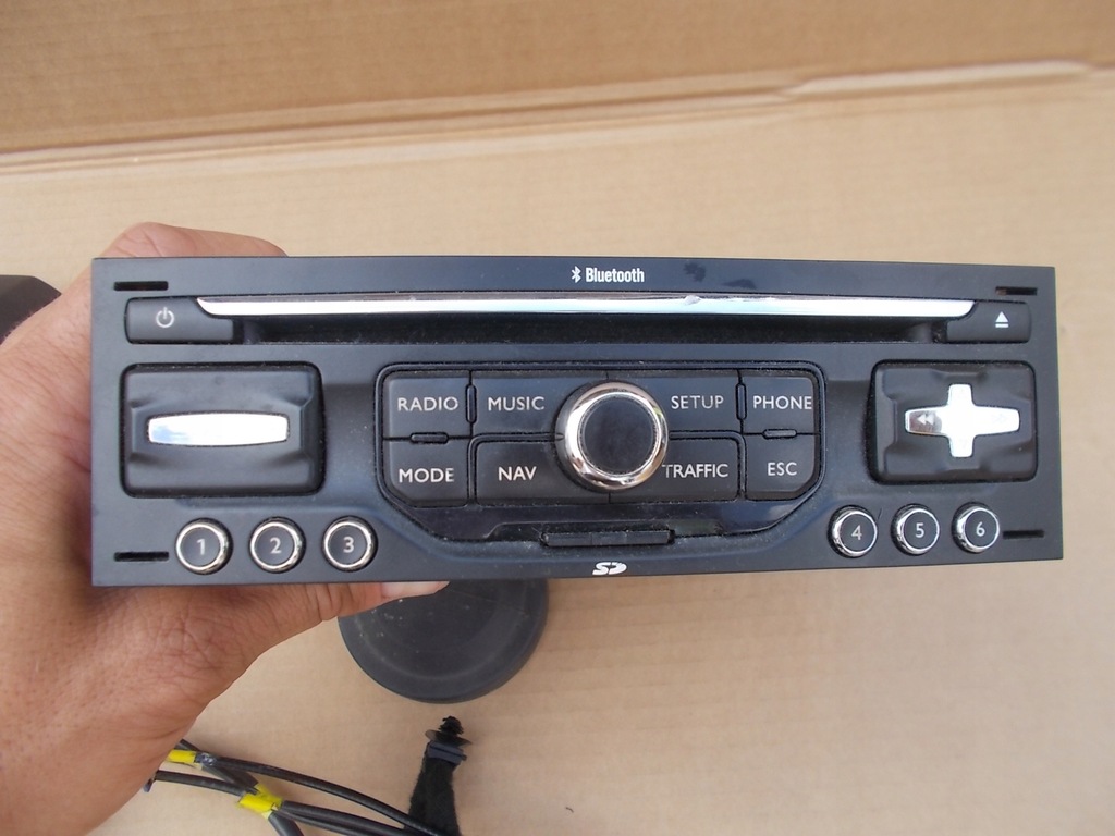 фото №1, Peugeot 3008 5008 09-16r. радіо pod навігація 96736746xt