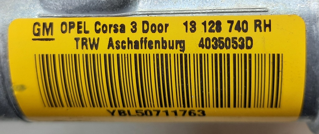 фото №4, Подушка сиденье правая opel corsa c czarna