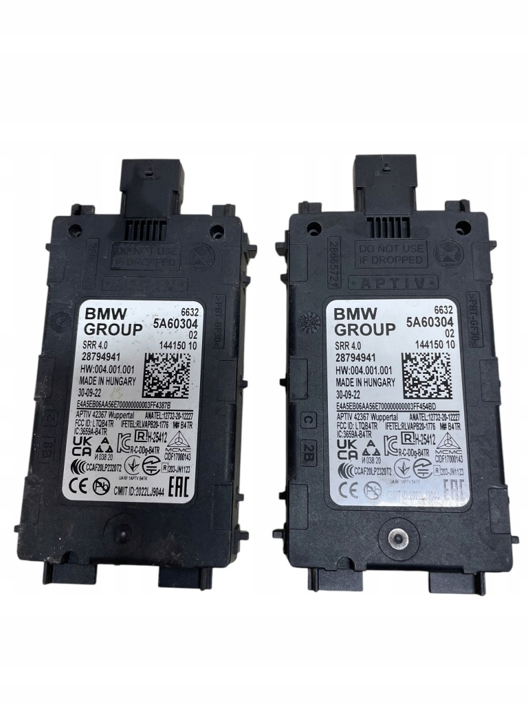 фото №1, Радар датчик асистент перемикання поперечина руху bmw xm g09 g05 g06 g07 lci