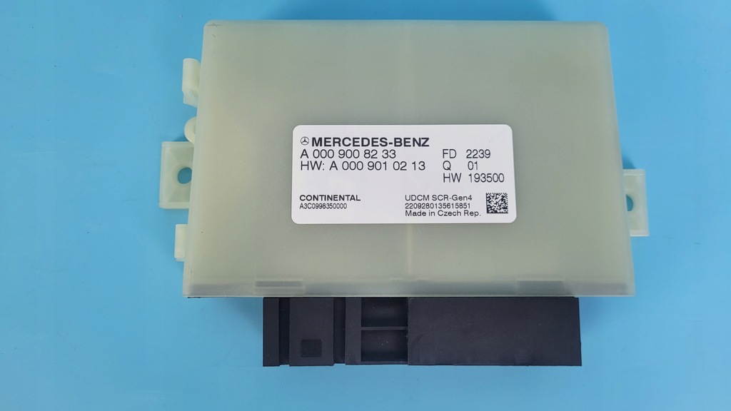 фото №7, Mercedes w206 модуль блок управления выхлопных газов a0009008233