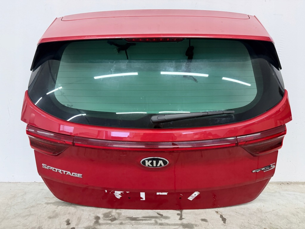 фото №1, Кришка багажника задня задня багажника kia sportage iv lift + лампа лампи камера gt line