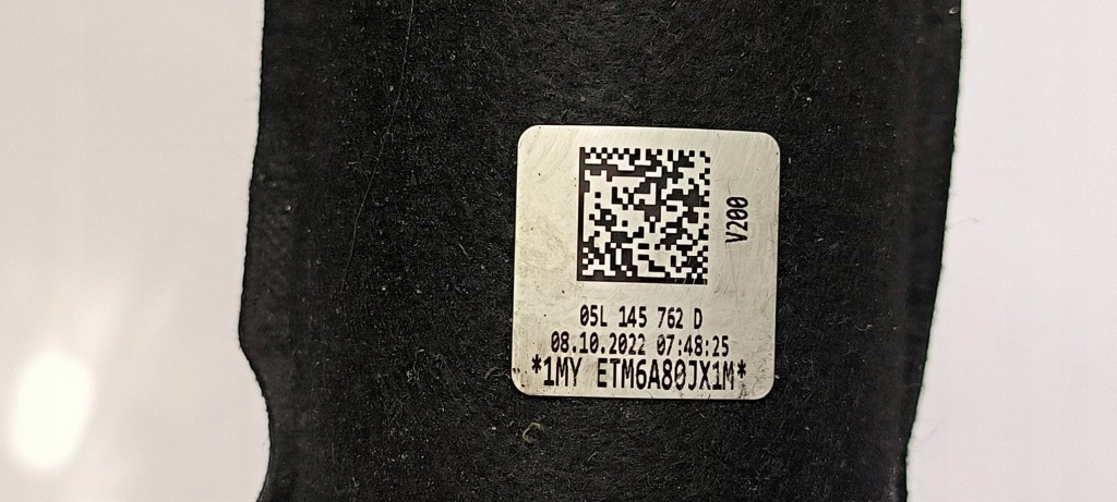 Шланг труба воздухозаборник 05l145828d skoda karoq facelifting Оригинал