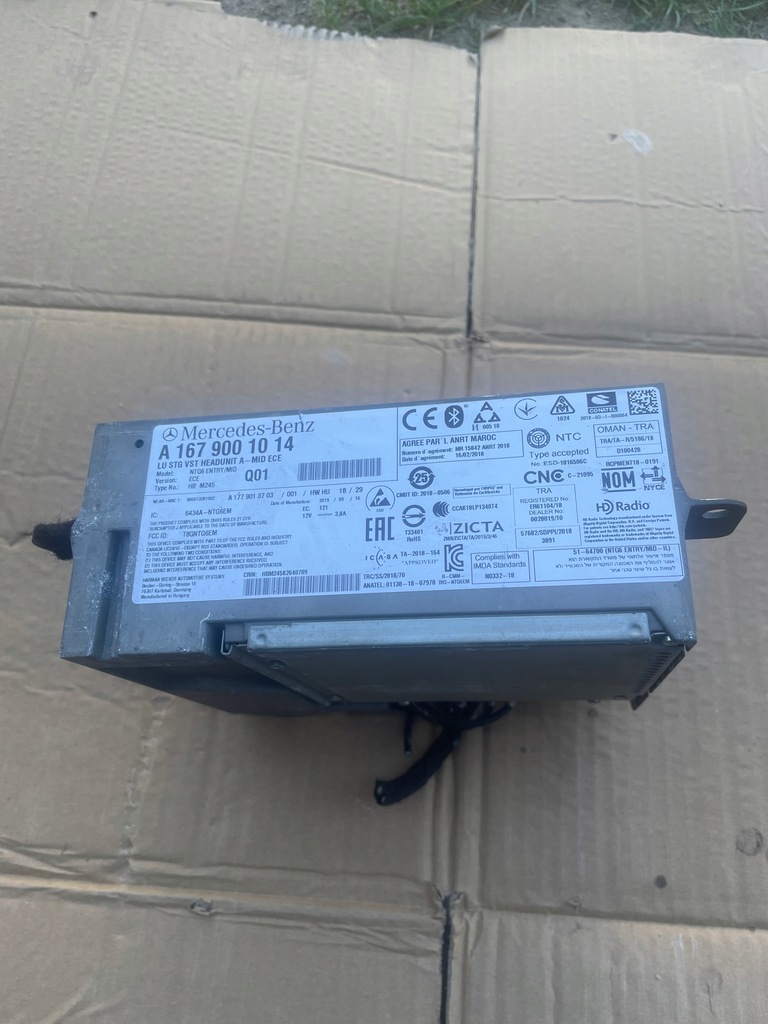 фото №1, Радіо навігація mercedes w177 a-klasa