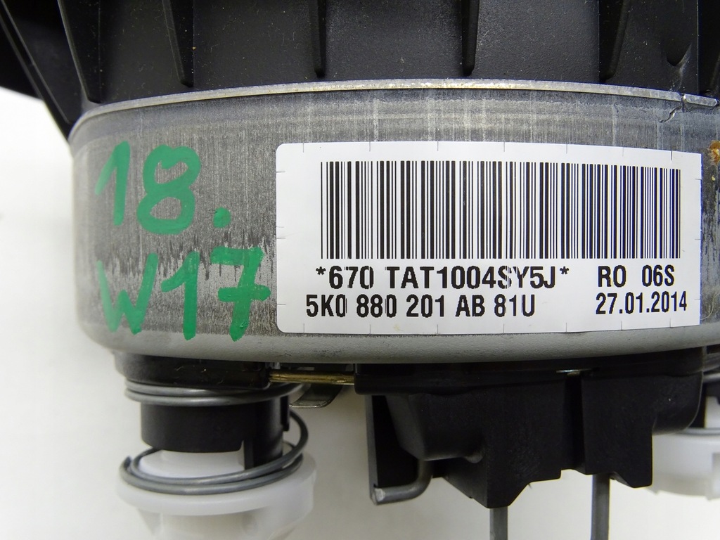 фото №10, Подушка водителя подушка безопасности 5k0880201ab vw scirocco iii golf vi tiguan