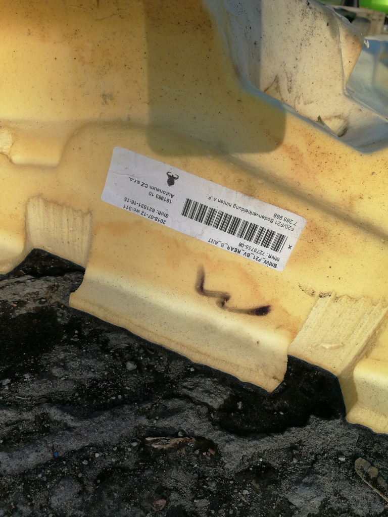 фото №10, 7265988 коврик пол обшивка салона пол bmw f21 f22 f23 lci m2 eu