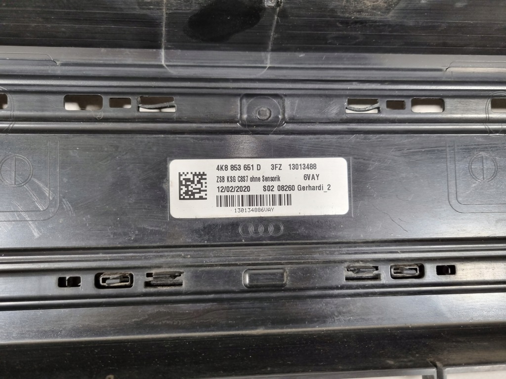 фото №12, Audi s7 a7 4k8 c8 s-line решётка радиатора решётка радиатора перед чёрный