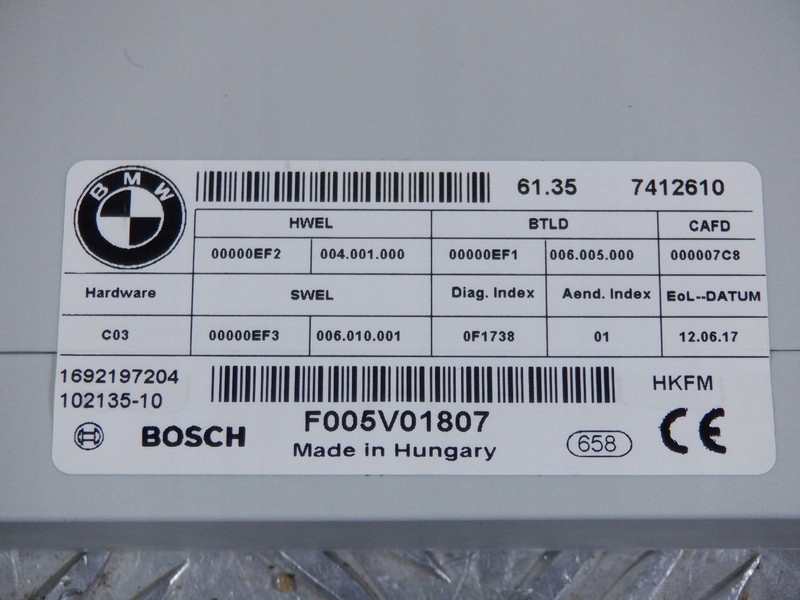 фото №4, Модуль блок керування кришки 7412610