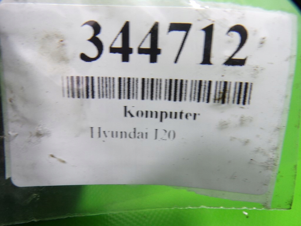 фото №8, Hyundai i20 1.3 бензин бортовой компьютер блок управления двигателя 3911003345
