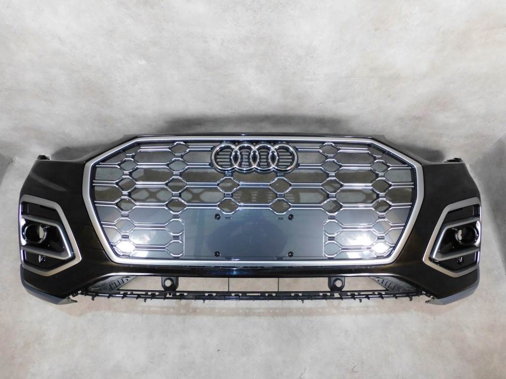 фото №8, Audi q5 80a lift бампер перед передній решітка радіатора