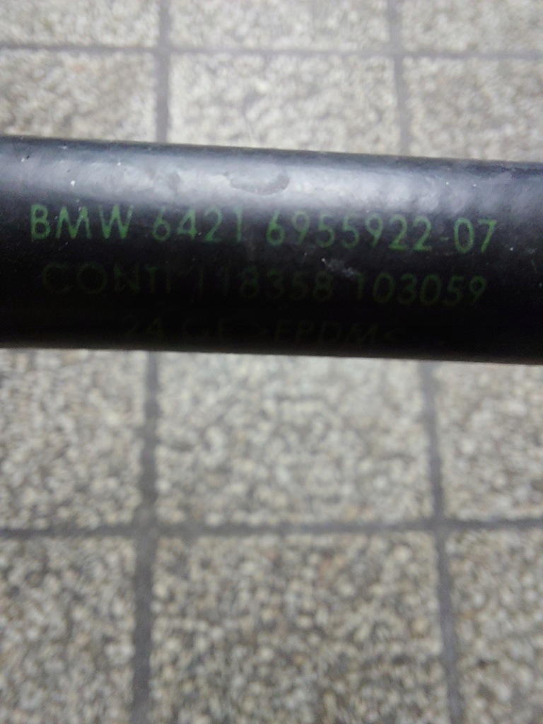 фото №8, Wąż труба шланг wody рідина охолоджуючий bmw x5 e70 x6 e71 3.5d оригінальний номер