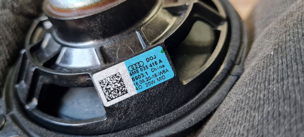 фото №8, Sq8 4m rsq8 q8 динамік панелі приладової панелі bang 4m8035416a sq7 4m q7