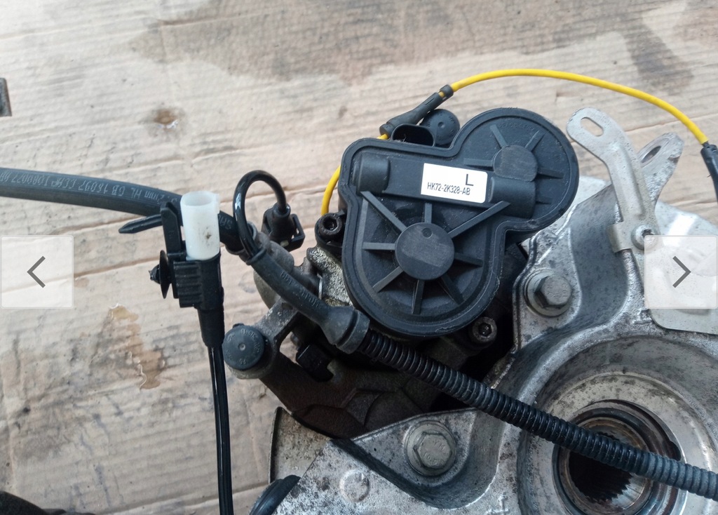 фото №3, Поворотный кулак диск суппорт l+p задняя velar l560