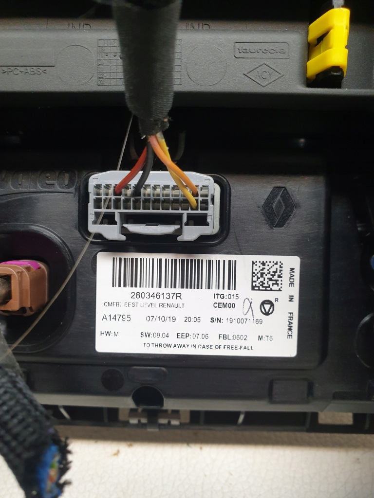 фото №8, Renault clio v 5 19-23 екран дисплей радіо навігація 280346137r