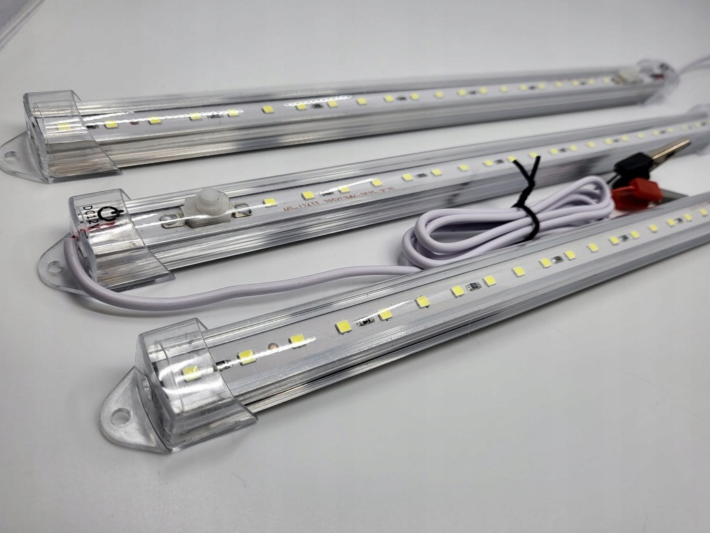 фото №6, Молдинг led лампа meblowa 90cm 12v білий zimna з вимикач