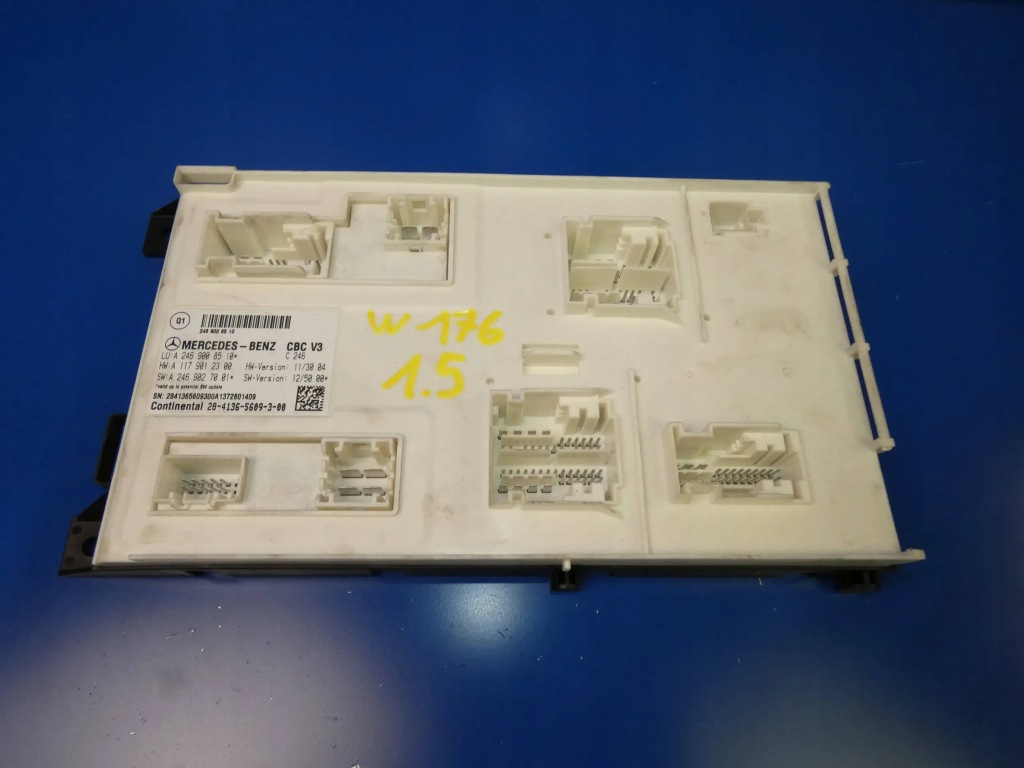 фото №1, Mercedes a klasa w176 w246 блок управления модуль sam