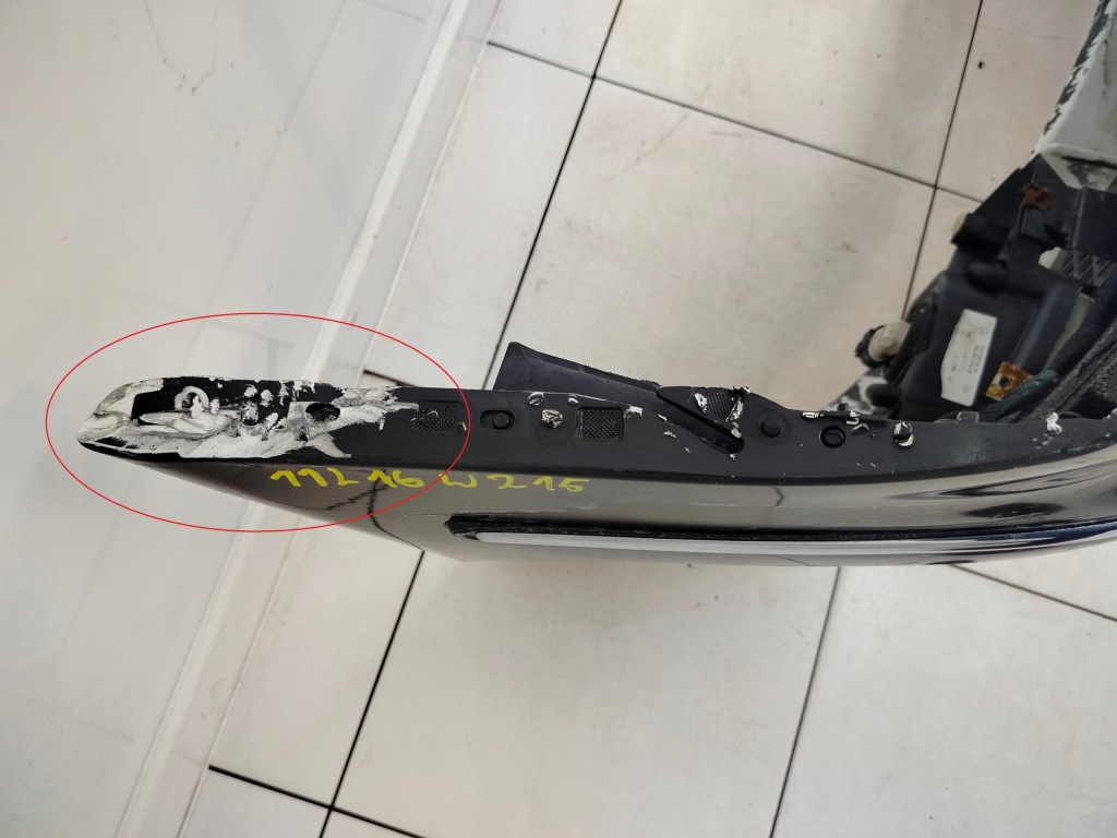 Mercedes cl w215 98r- бампер перед передний pdc ксенон 197 с Разборки