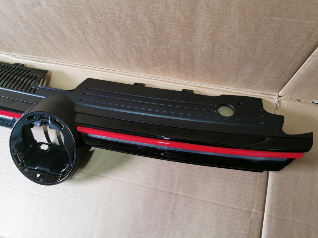 фото №6, Vw golf 8 viii 5h0 gti решётка радиатора led pod радар
