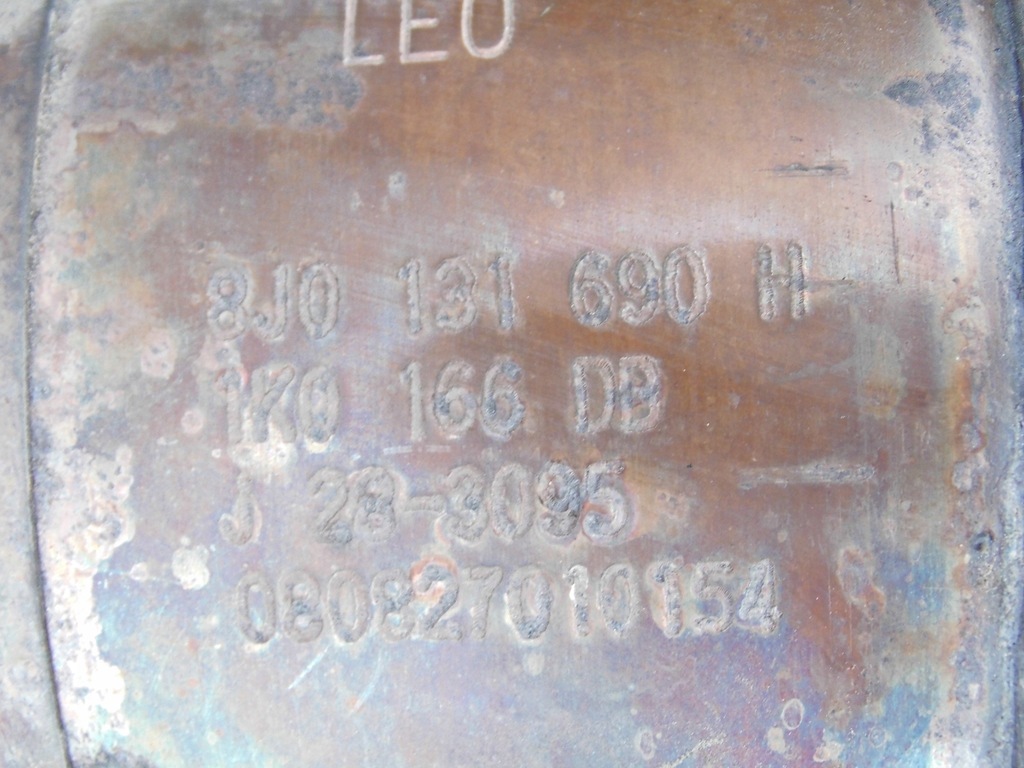 фото №10, Каталізатор 8j0131690h audi tt 8j 2.0tfsi оригінал