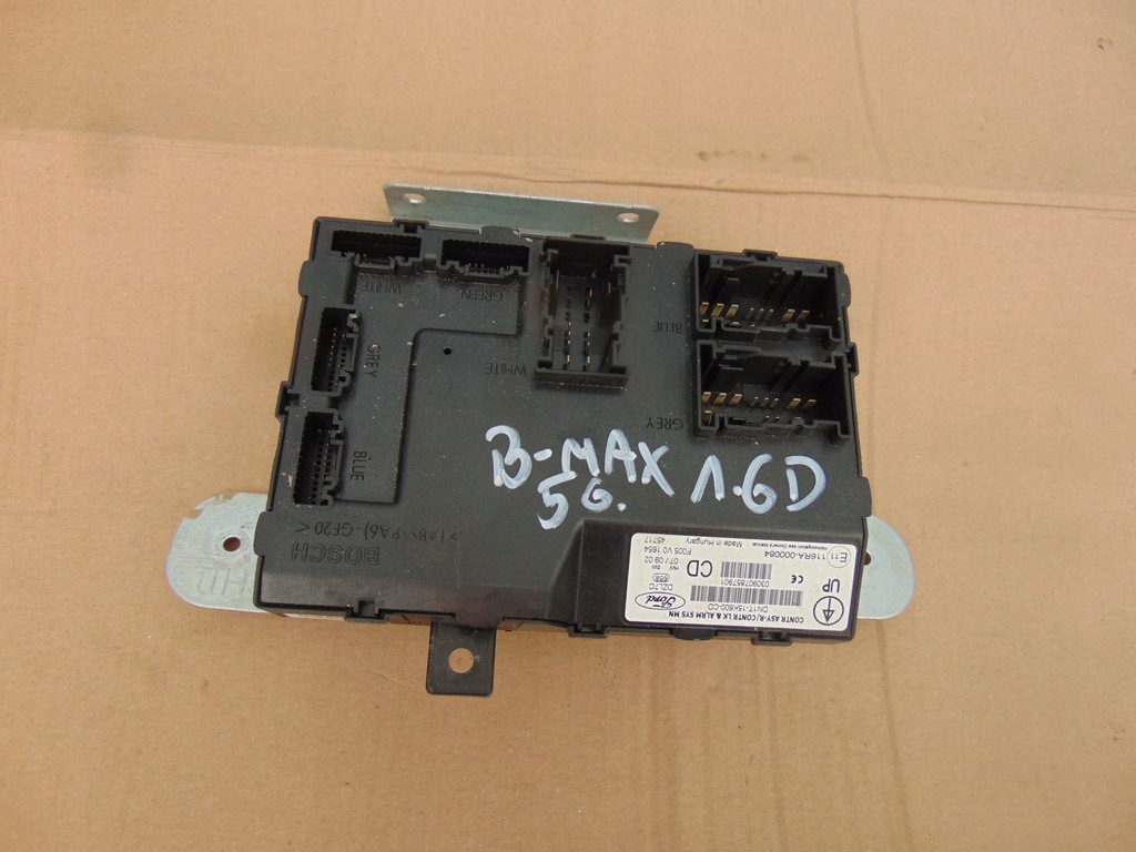 фото №1, Модуль комфорта ford fiesta mk7 lift b-max