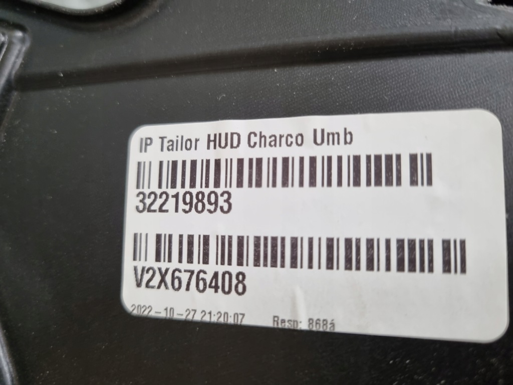 Volvo xc60 2 приборная панель кожа панель  оригинал подушка безопасности водитель пассажир коленный Киев