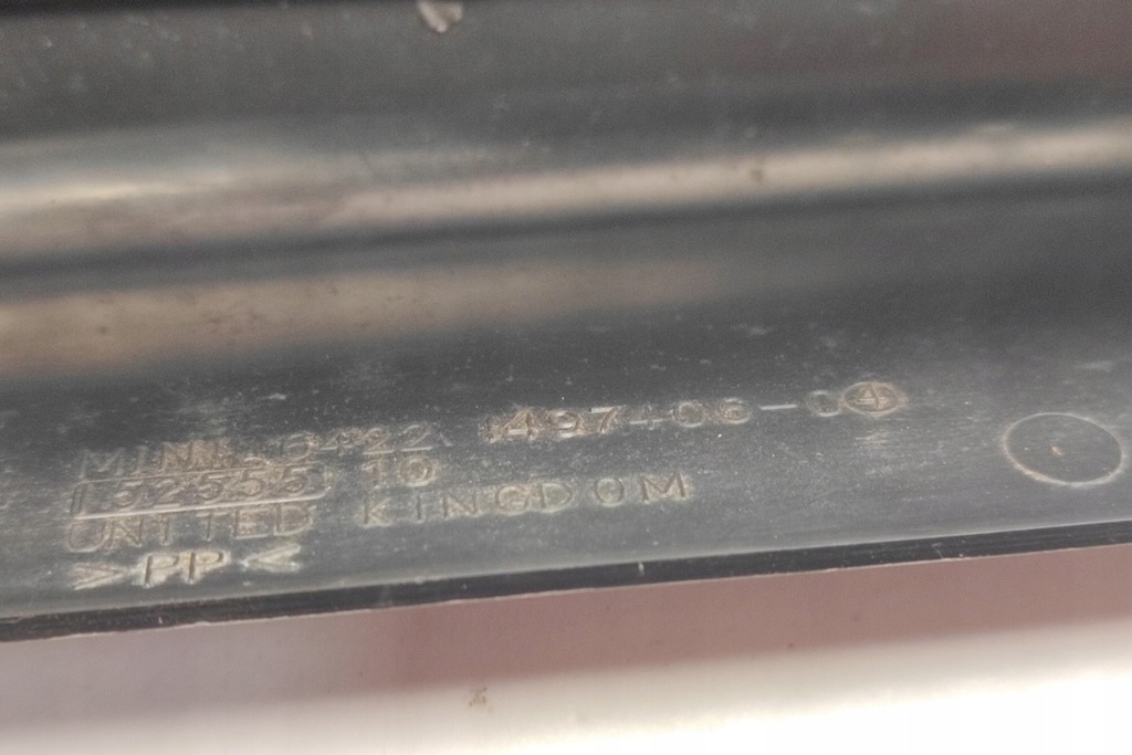 фото №10, Решётка вентиляции mini cabrio r52 1497406 1.6l бензиновый 85kw 2006