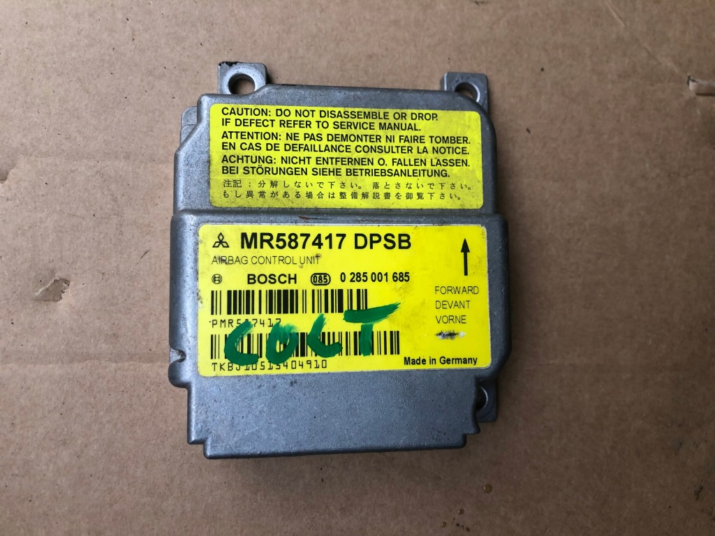 фото №1, Датчик модуль подушка безопасности mitsubishi colt cz30 mr587417
