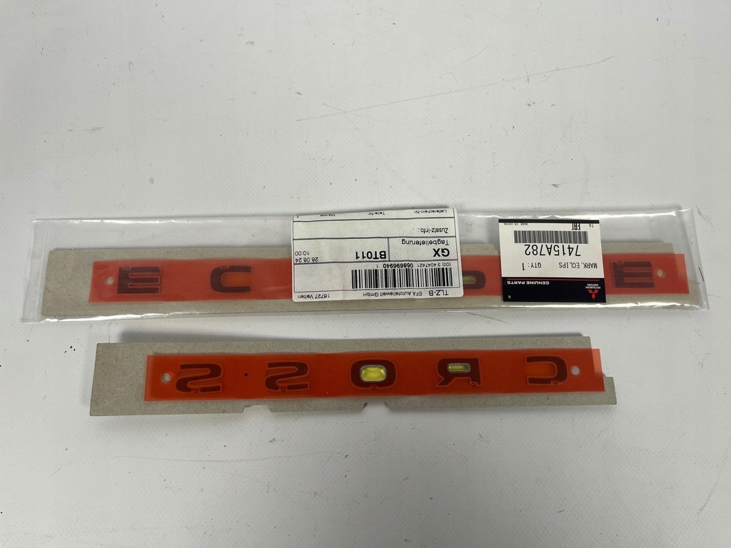 фото №1, Емблема надпис mitsubishi eclipse cross