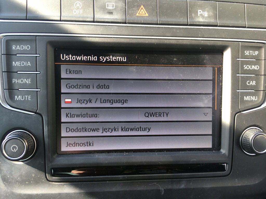 фото №6, Радіо екран зчитувач vw polo 6c v lift 6c0919603 3q0035820a