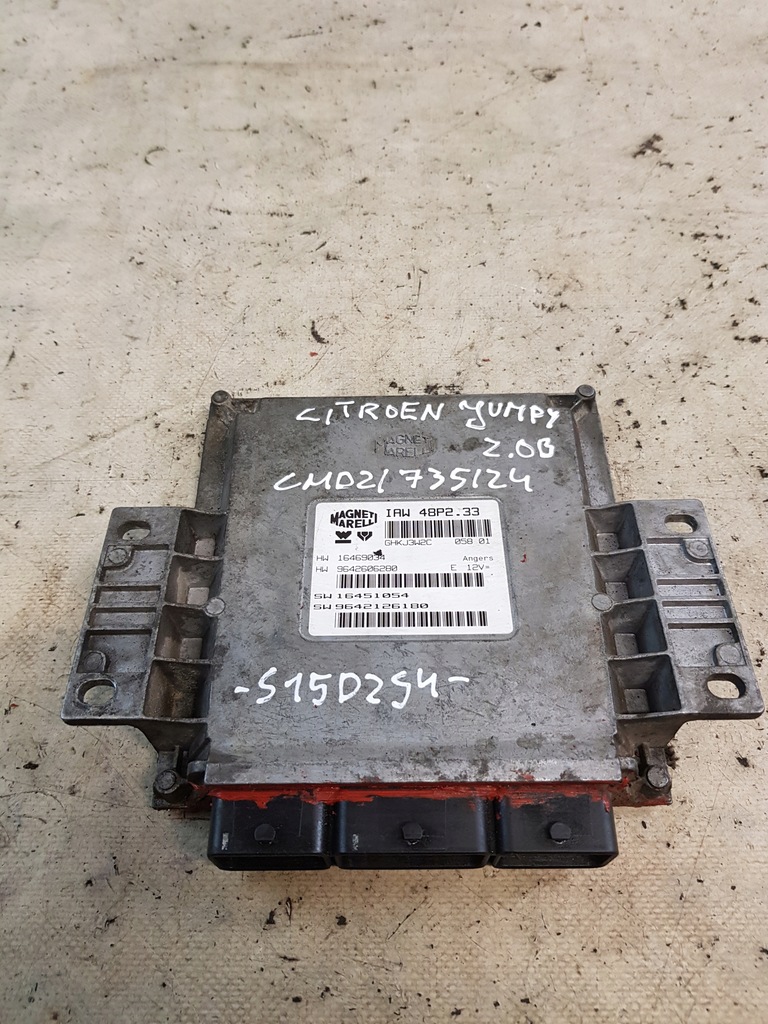фото №1, Блок управления двигателя ecu citroen jumpy 2.0b
