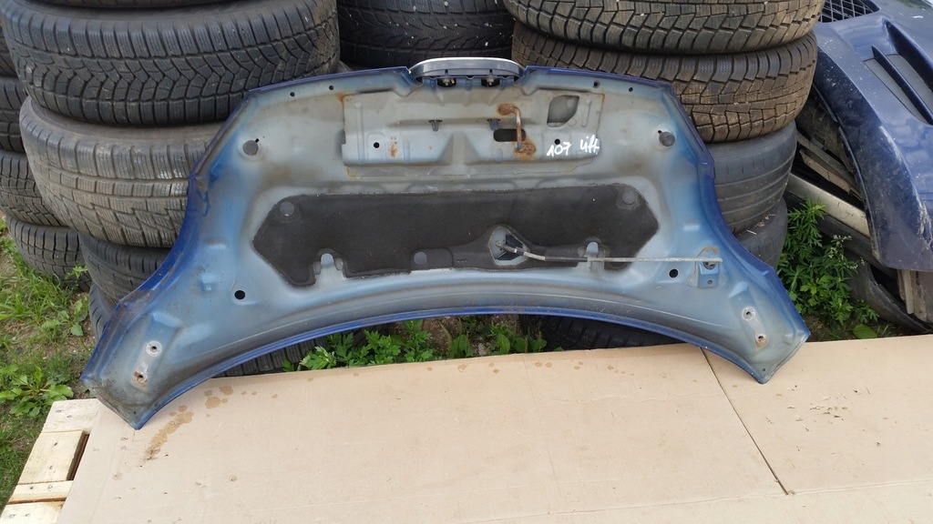 фото №2, Капот peugeot 107 4h