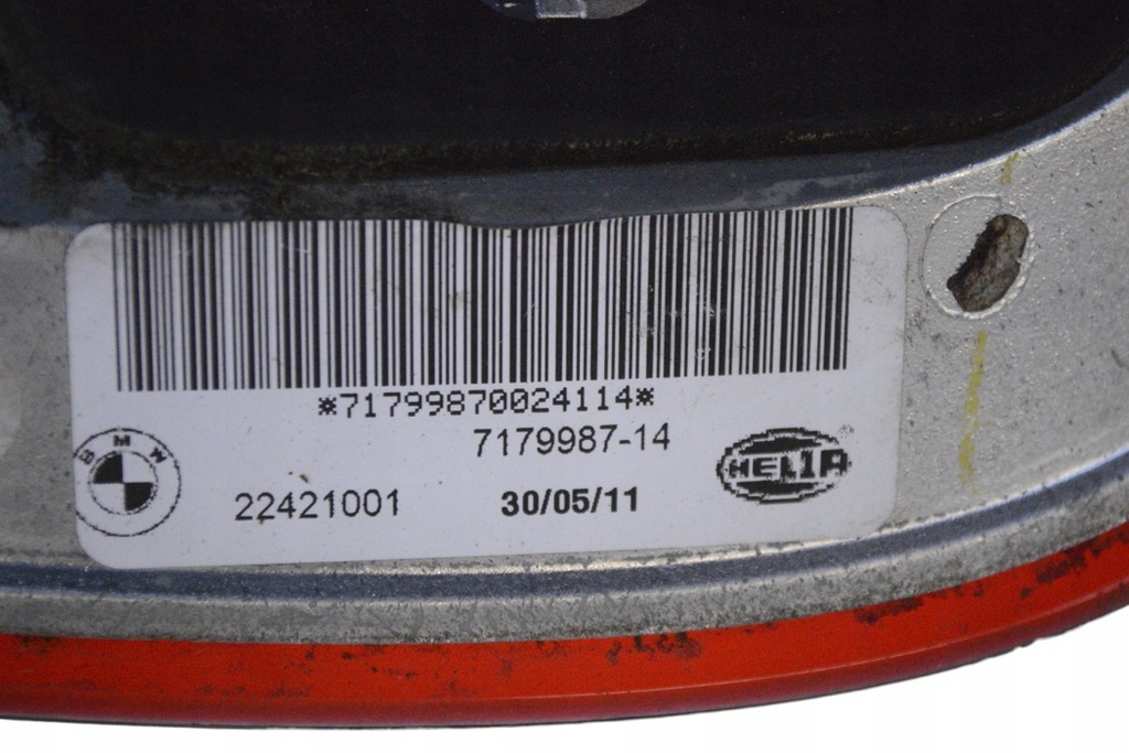 фото №7, Bmw x6 задні світло задні ліва e71 2011