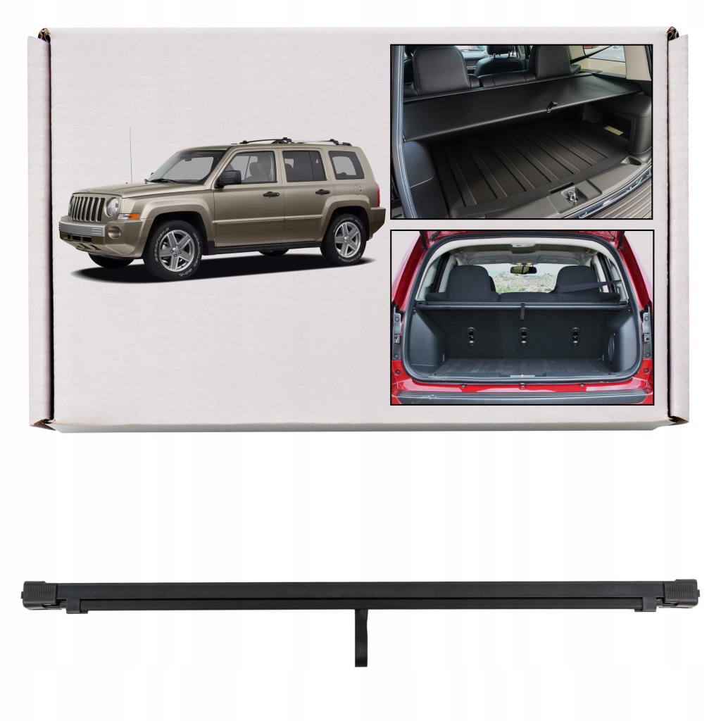 фото №1, Шторка багажника czarna 82212687 jeep patriot 2006-2017