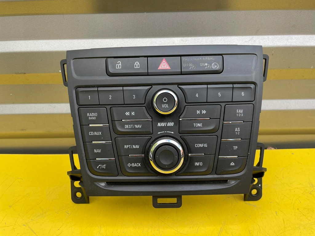 фото №1, Opel zafira c панель радіо кондиціонера 20875736