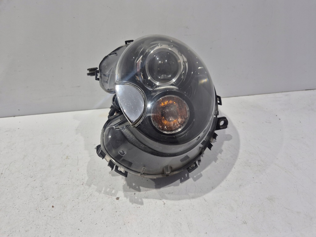 фото №1, Фара чёрный black ксенон лампа левая омыватель mini cooper s r56 lift