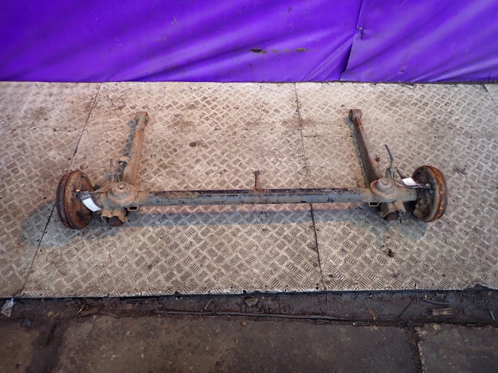 фото №1, Suzuki wagon r+ ii 98-03 oś задняя балка задняя тормозные барабаны