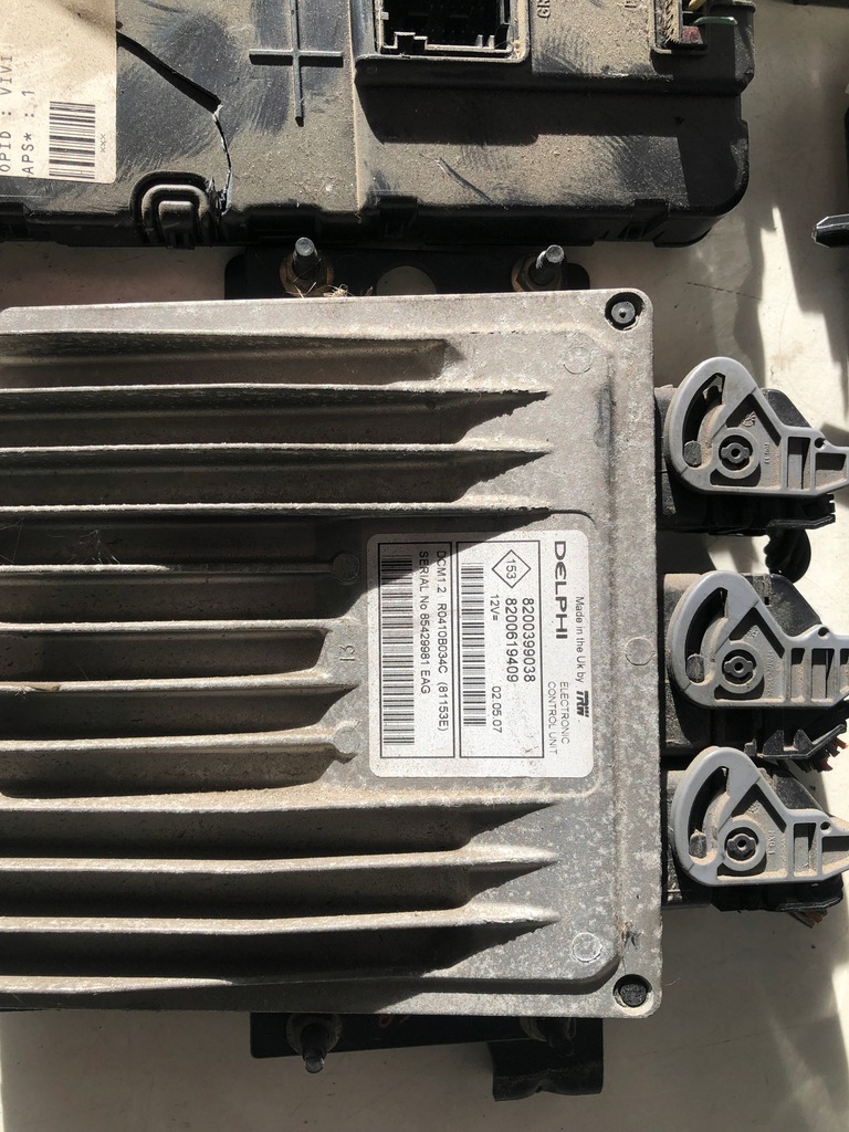 фото №3, Блок керування набір стартовий renault megane ii 1.5 dci 8200399038