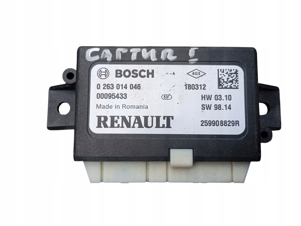 фото №1, Модуль блок управления pdc parktornik renault captur i 259908829r