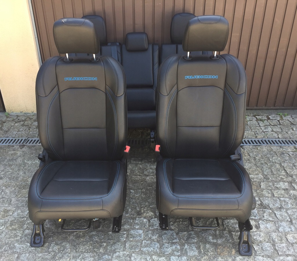 фото №1, Jeep wrangler jl 21 22 сиденья заднее сиденье кожа rubikon